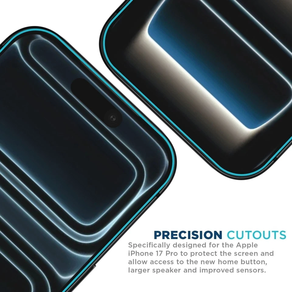 Tech Armor HD PET Film Screen Protector for Apple iPhone 17 Pro - 4 Pack - Image 4 of 4