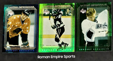 1999-00 Upper Deck Wayne Gretzky Exclusives Hockey - #92 #93 #95 - 3 Card Set