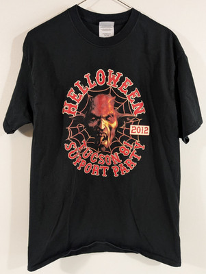 L Helloween 2012 H.A. Support 81 Party Short Sleeve T-Shirt Biker Apparel
