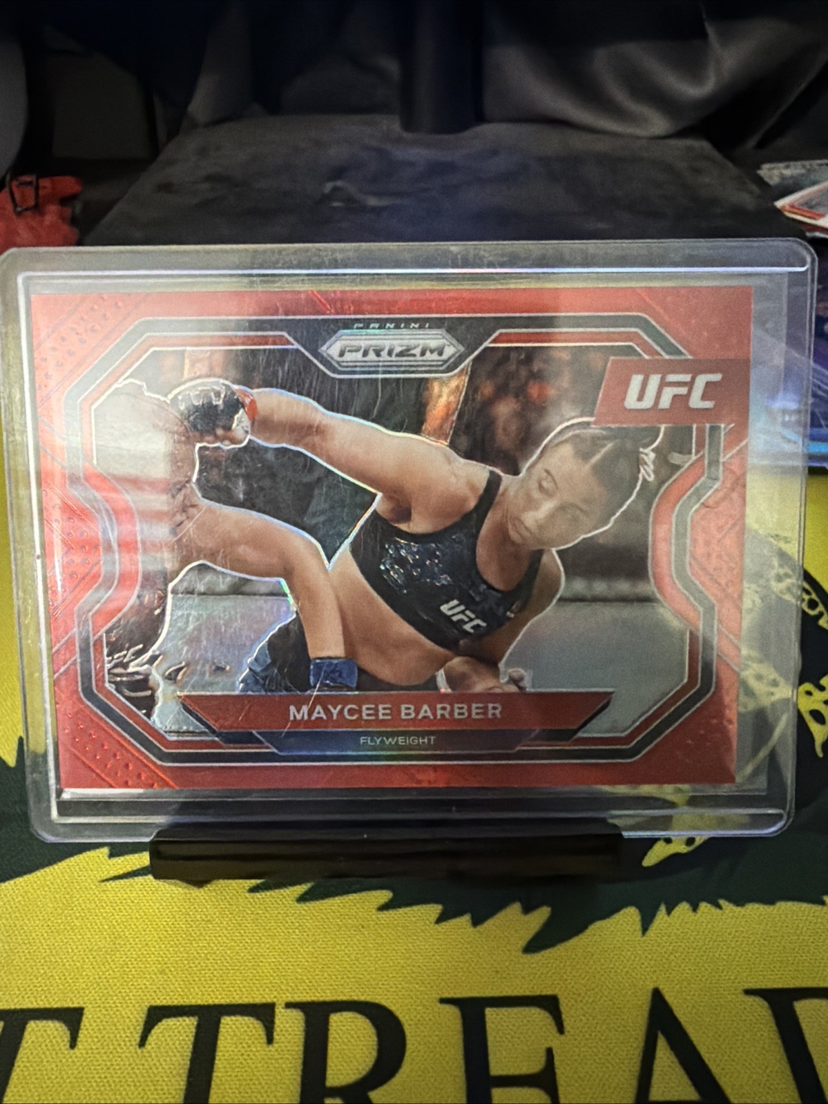 2021 Panini Prizm UFC - Maycee Barber #163 Red Prizm /275