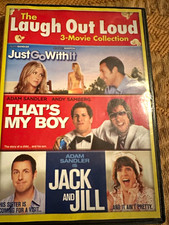 Sony Laugh Out Loud 3-Movie Collection DVD Adam Sandler, Jennifer Aniston