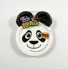 Hefty ZOO PALS 2001 ANIMAL DESIGNS Paper Plates - 24 Pack NEW Sealed VINTAGE