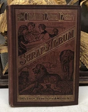 The Children's Natural History Scrap Album Very Scarce Illustrated - Late 1800s