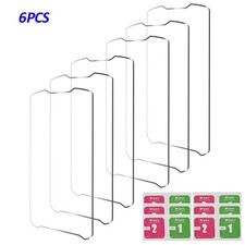 6-PACK Tempered Glass Screen Protector for Zebra TC51 TC510K TC52 TC56 TC57