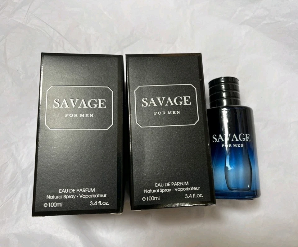 FRAGRANCE COUTURE 2 x Savage For Men’s Perfume Eau De Parfum Spray 100ml Aftershave Gift For Him