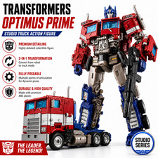 New Transformers Optimus Prime Studio Truck Action Figure Kids Toy Brand
