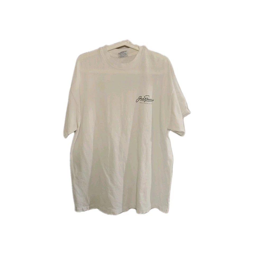 Camisa DE COLECCIÓN Jack Nicklaus Para Hombres OSFA Gris 1978 Abierta Puntada Única Retrato Foto 4 de 4