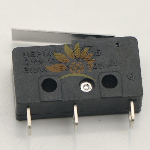 Nuevo microinterruptor DEFOND DMB-1206 DMB 1206 2 piezas 3 pines con palanca de presión - Imagen 3 de 4