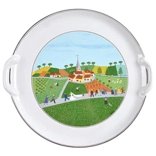 Villeroy & Boch Design Naif Handled Cake Plate 750216