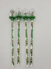 Full Set Vtg Teenage Mutant Ninja Turtles Snow Globe Pencil TMNT 1990's 1980s