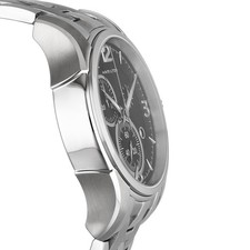 Unused HAMILTON Jazzmaster Chrono Quartz H32612135 Black Men's Watch in Box 2