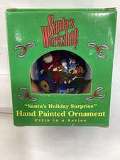 2003 John Deere Christmas Ornament Santa's Holiday Surprise 5th Series NIB