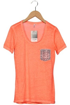 RIP CURL T-Shirt Damen Shirt Kurzärmliges Oberteil Gr. XS Neon #dnl3ffz