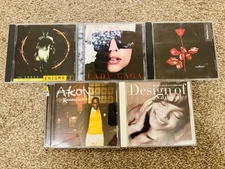 Enigma, Lady Gaga, Akon, Janet Jackson And Depeche Mode 5 CDs Lot
