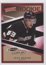 2010-11 Upper Deck Victory Rookie Red Nick Bonino #201 2u3