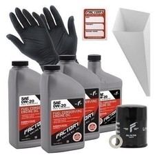 Factory Racing Parts 0W-20 3.5 Quart Oil Change Kit for Honda Civic CR-V HR-V 49.13 per gallon