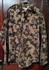 Kelly Cooper Tru-Leaf Vintage Camo Hunting Shirt