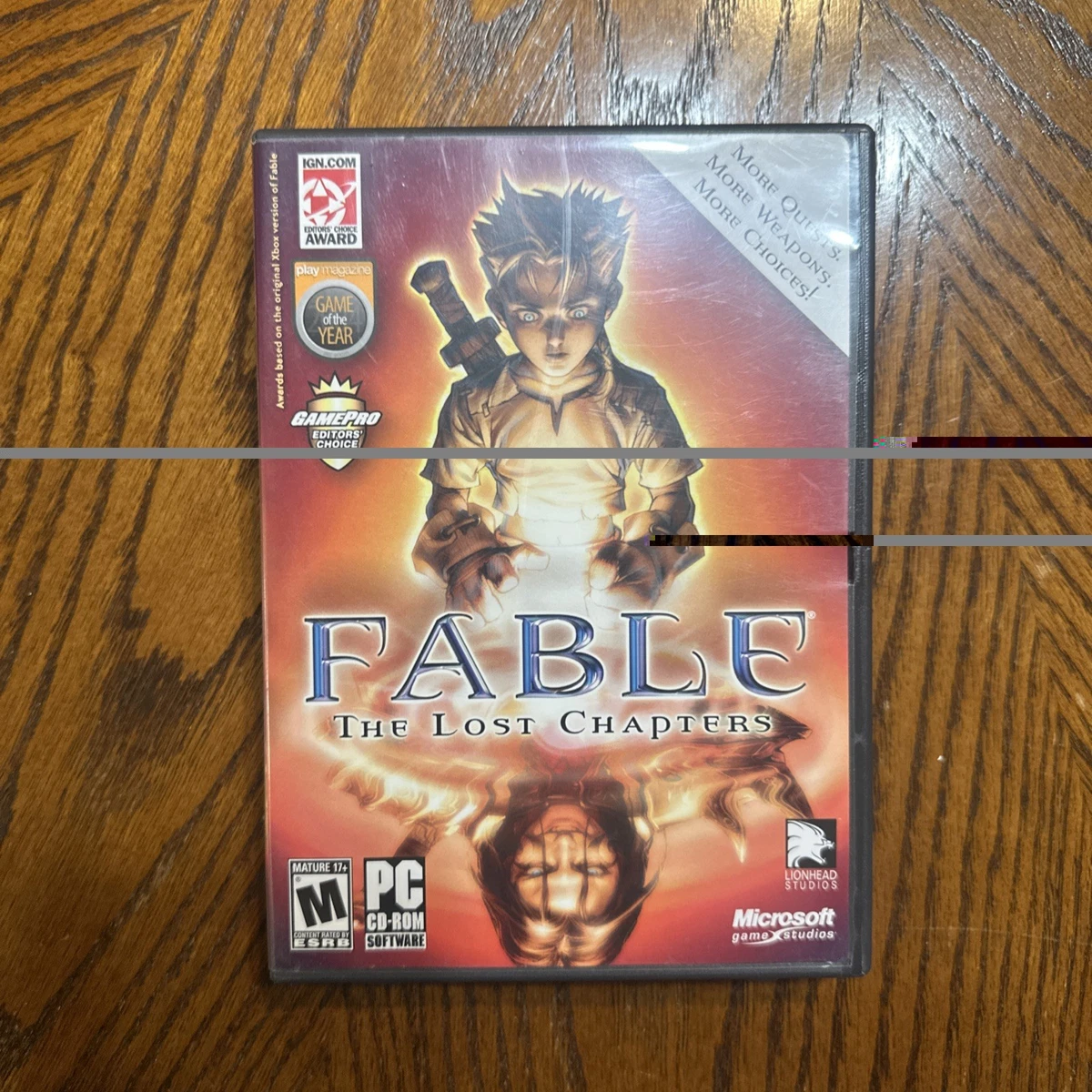Jeu Vidéo Fable: The Lost Chapters - Version Française Xbox (ancien/classic) - Bon état - Complet