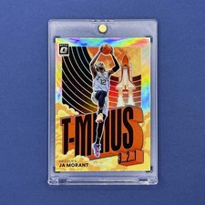 2021-22 Donruss Optic Ja Morant T-Minus 3…2…1… Holo Prizm #10 – Grizzlies – 321