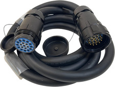 10Ft Socapex 19 Pin Male to Female Power Extension Cable for Lighting
