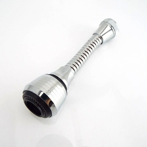 Stainles 360° Swivel Tap Aerator Sink Mixer Extender Faucet Nozzle Spray Kitchen - Picture 10 of 17