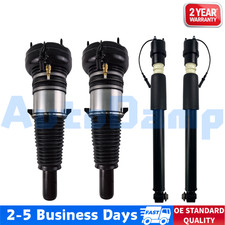 4PCS Front Rear Air Suspension Shock Absorbers For Bentley Mulsanne 2010-2015