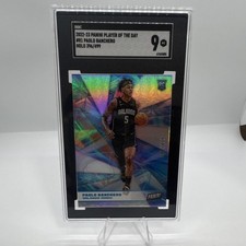 Panini 2022-23 Player of the Day Paolo Banchero #81 Holo /499 Rookie SGC 9 Magic