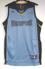 ADIDAS MEMPHIS GRIZZLIES SWINGMAN BLANK TEAM BLUE JERSEY XL