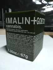 Malin + Goetz, CANNABIS, 67g Votive / scented candle limited edition NIB