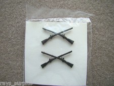 U.S. Army Infantry Branch Insignia Pin Set, Vietnam Era, NEW