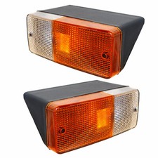 Avant Côté Indicateur Lampe Ensemble Avec 12v Ampoules Adapté pour Mf Ford Neuf
