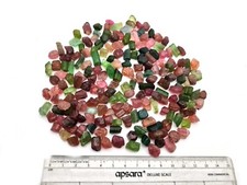 Natural Good Quality Multi Tourmaline Raw Rough Loose Gemstone Lot 50 CT