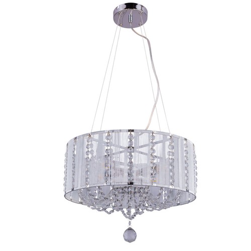 RGB LED Kristall Hänge Decken Lampe DIMMER Fernbedienung Schlaf Zimmer Leuchte - Bild 2 von 12