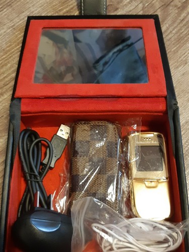 RARE téléphone vintage GOLD Mobile Multimédia T6600 Lady MINI DÉBLOQUÉ BOITE spéciale - Photo 7/10