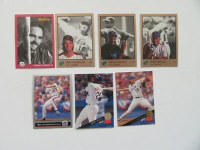 1991 & 1992 Leaf Studio & 1992 & 1993 Leaf Met Lot 7 Cards NR/MT or Better 