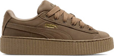 ZAPATOS DE MODA PARA HOMBRES PUMA FENTY CREEPER PHATTY MARRÓN TOPO NOBUCK RIHANNA