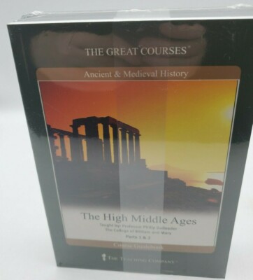 Great Courses DVD The High Middle Ages 2 DVD Set with Book New Sealed