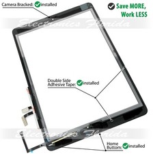  LOT Touch Screen Digitizer Replacement Apple iPad Black-White With Home Button