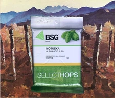 HOPS HOP PELLETS 1oz MOTUEKA NEW ZEALAND BSG NITRO PACK HOME BREWING MR BEER KIT