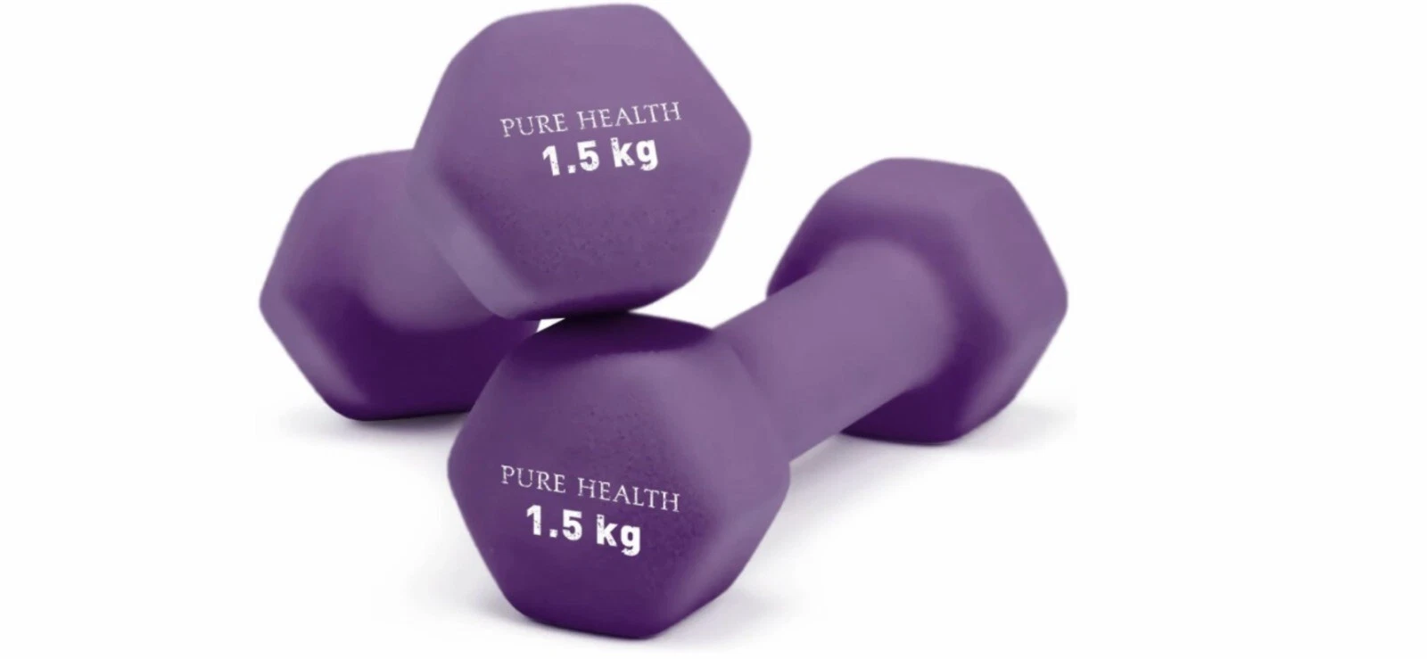 Pure Health Pair of 1.5 Kg dumbells