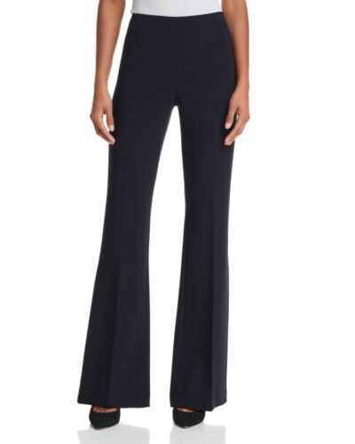 NWT $295 Theory Clean Flare Pants in Spring Navy Size 8 - Picture 1 of 7