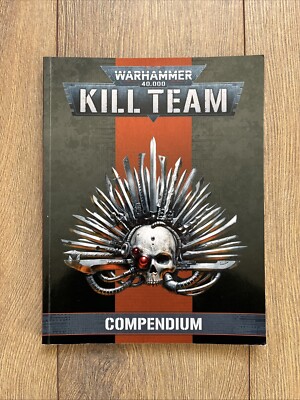 Warhammer 40K Kill Team Kompendium Regelbuch 40.000 - kostenloser Versand UK