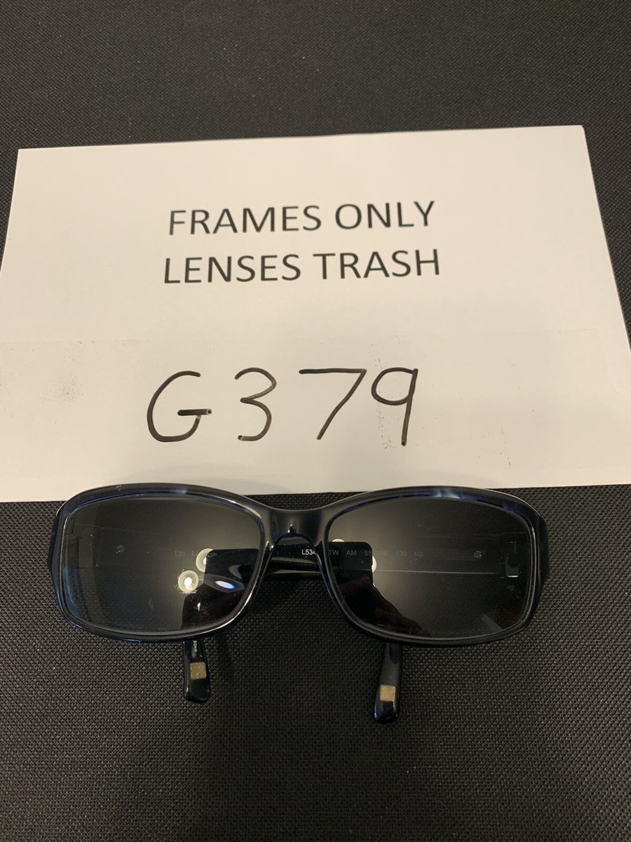 LIZ CLAIBORNE L534/S JTW NAVY BLACK MARBLE SUNGLASSES FRAME 55-16