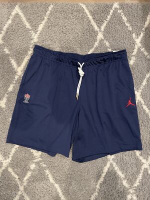 RARE Trophy Room x Air Jordan Olympic Training Shorts Navy Blue