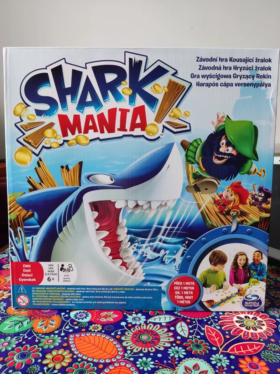  Shark Mania Board Game : Toys & Games