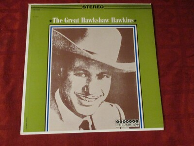 LP HAWKSHAW HAWKINS The Great Hawkshaw Hawkins 1st/p STEREO HARMONY USA 1963