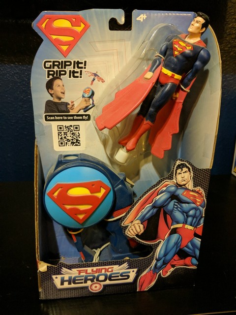 flying superhero toy