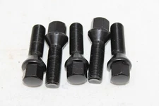 Lot of 5 Wheel Lug Bolt Studs BLACK REPLACEMENT 2.5" Unknown Model READ