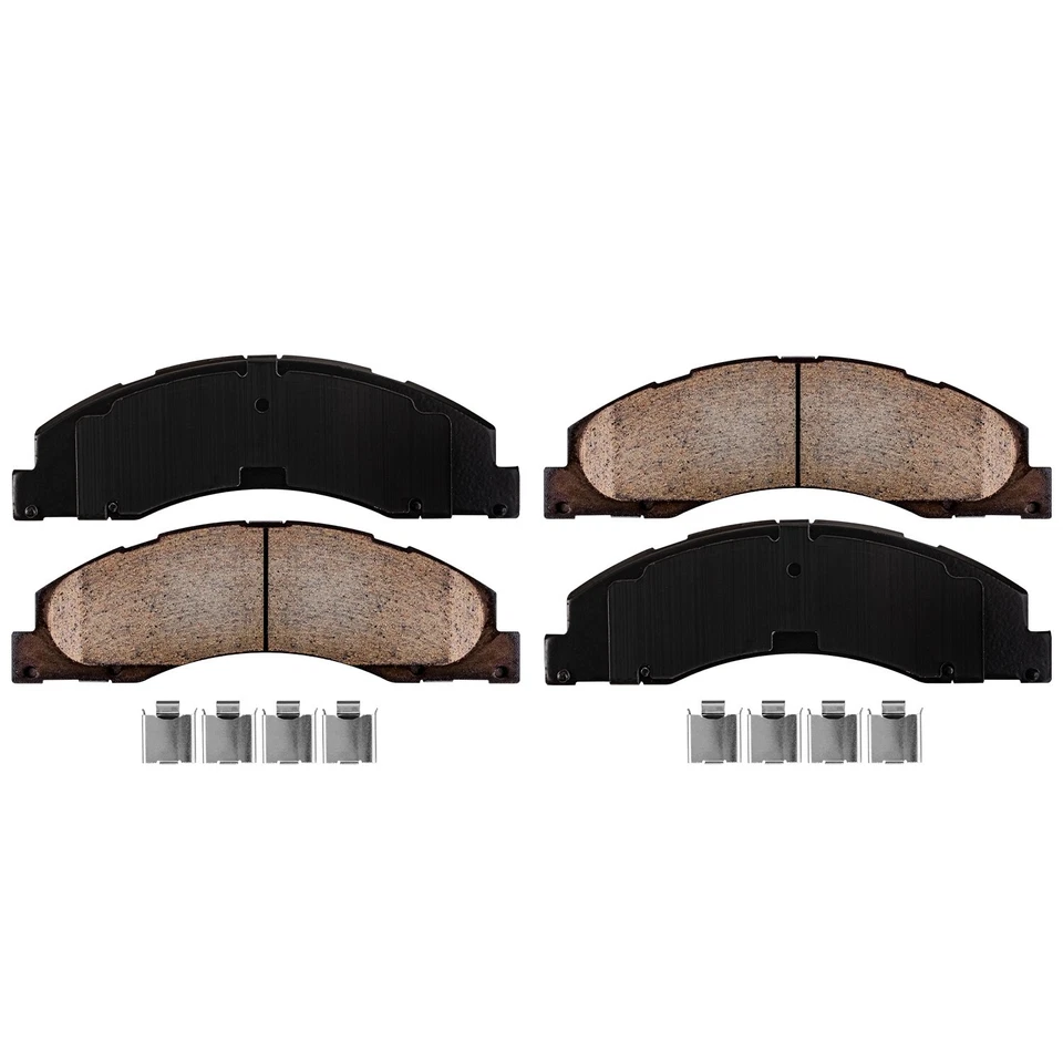 Front Ceramic Brake Pads for 2008 - 2021 Ford E-150 E-250 E-350 E-450 Super Duty - Image 3 of 4
