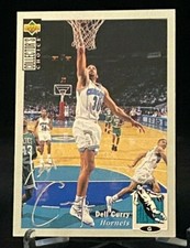 1994-95 Collector's Choice Silver Signature #30 Dell Curry Charlotte Hornets